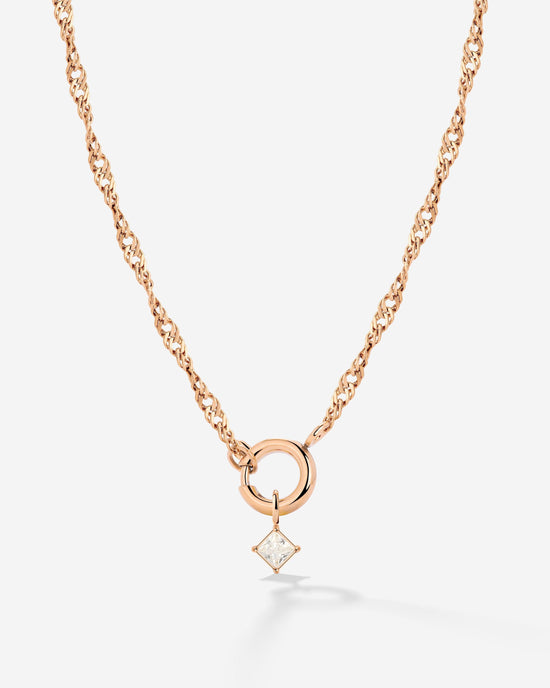 North Star Singapore Chain Necklace Set Roségold