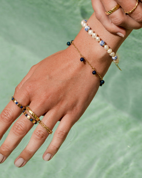 Blue Bay Ring Gold