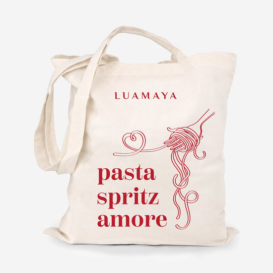 Jutetasche Pasta Spritz Amore