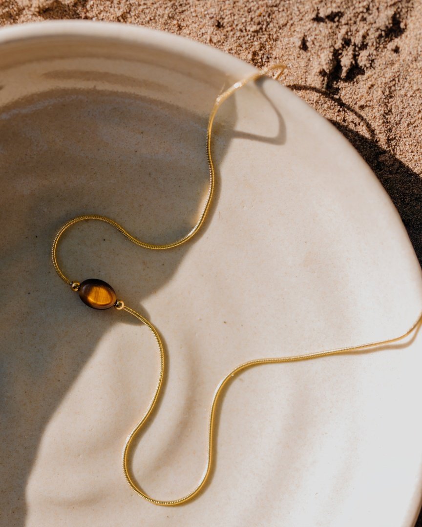 Sunflare Gem Choker Roségold