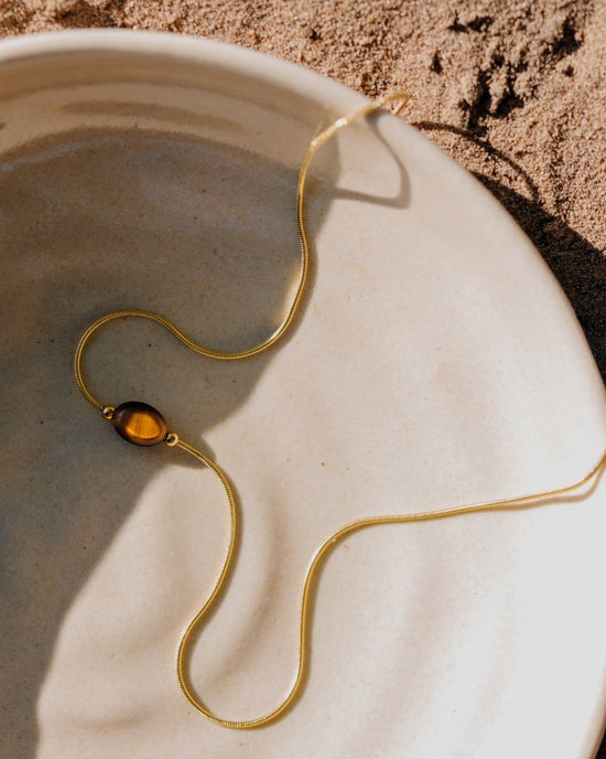 Sunflare Gem Choker Roségold