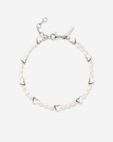 Love Pearls Bracelet Silber