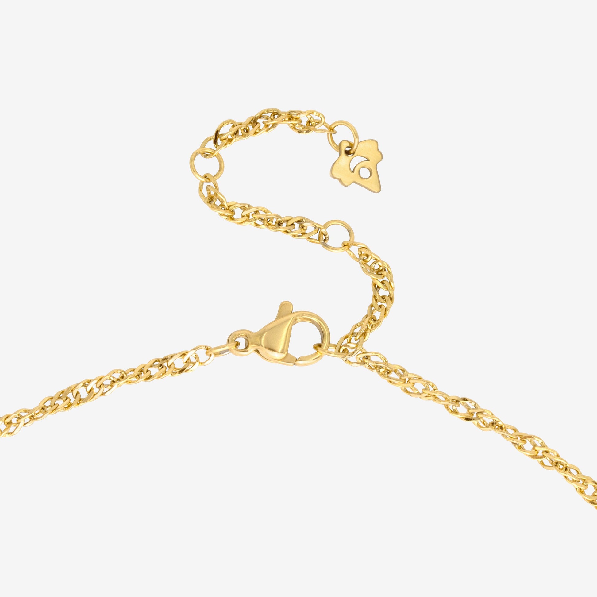 Free Sunny Swirl Necklace Gold