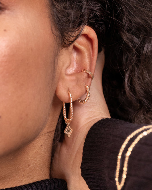 Pellet Hoops Roségold