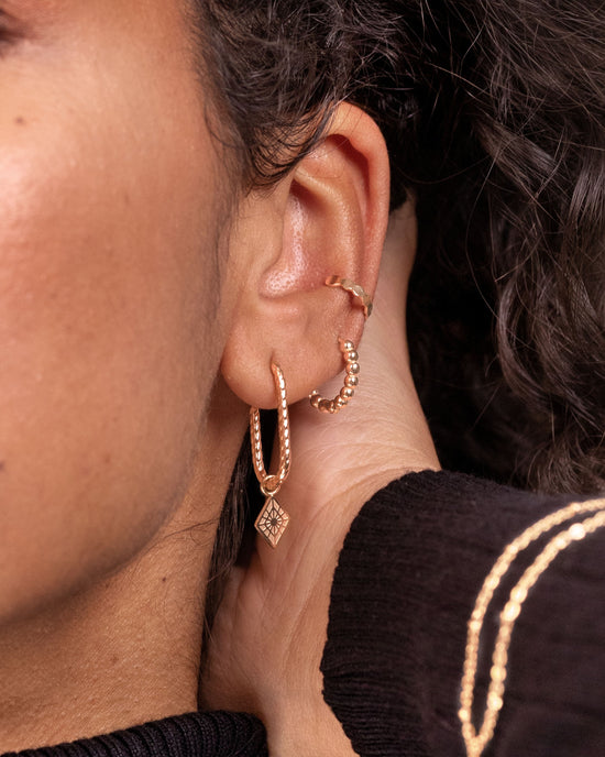 Pellet Hoops Roségold