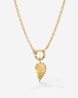 Twin Flame Right Classic Chain Necklace Set Gold