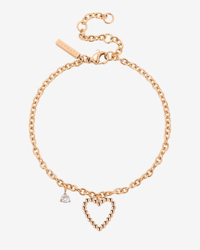 Heart of Gold Bracelet Roségold
