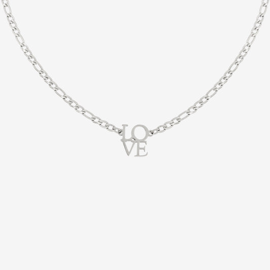 Lots of Love Necklace Silber