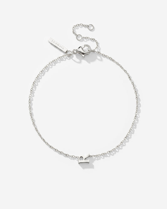 Tiny Letter Bracelet