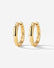 Chunky Hoopies Medium Gold