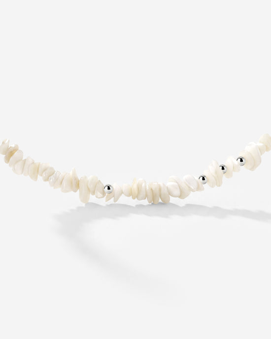 By the Beach Choker Silber