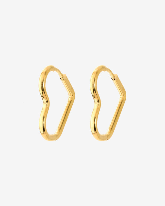 Heartily Hoops Baby Gold
