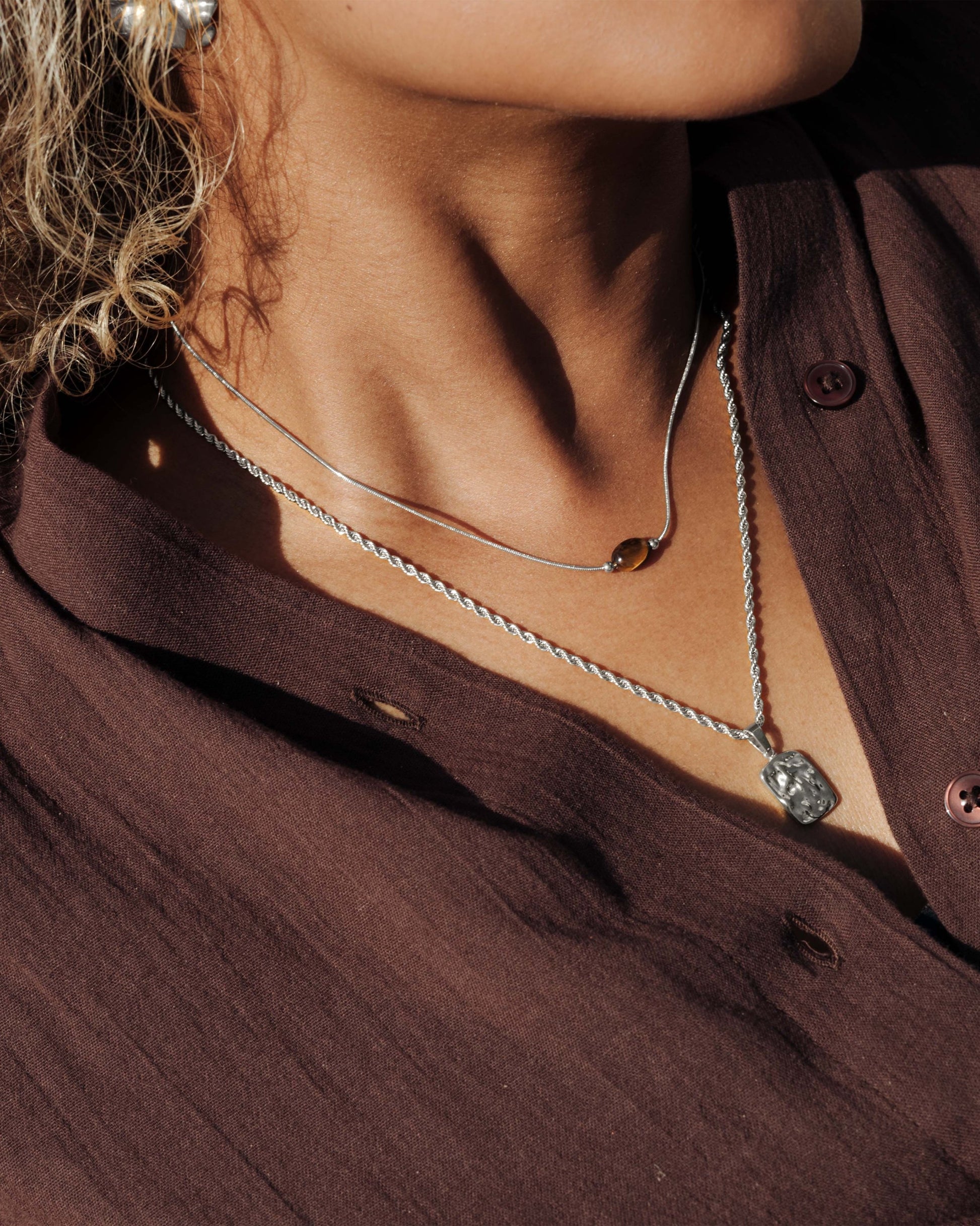 Fata Morgana Necklace Silber