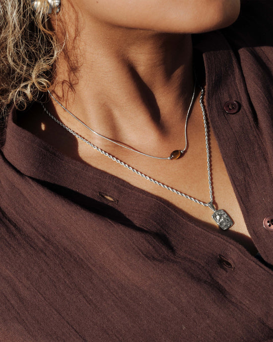 Fata Morgana Necklace Silber