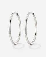 Extra Large Hoops Silber