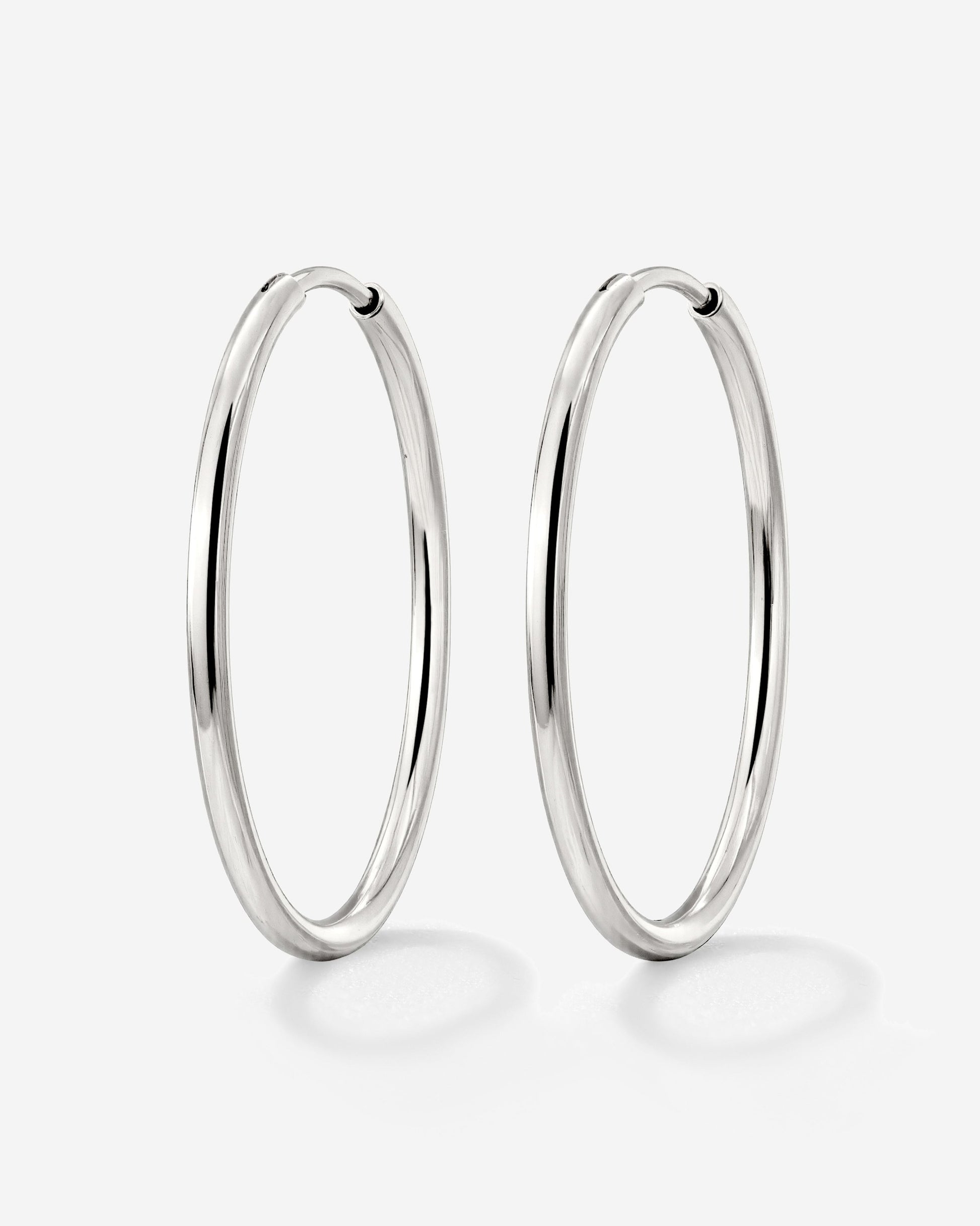Extra Large Hoops Silber
