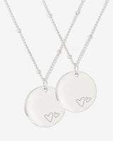 Mother & Daughter Necklace Bundle Silber