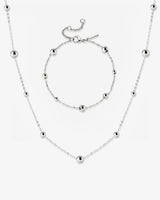Infinite Beads Bundle Silber