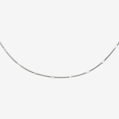 Sun Ray Necklace Silber