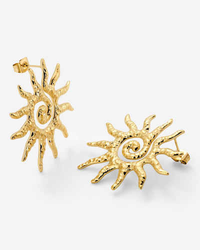 Soleil Studs Gold