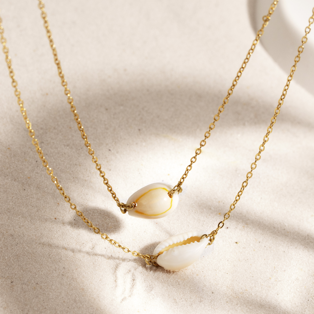 Ocean Whisper Necklace Gold