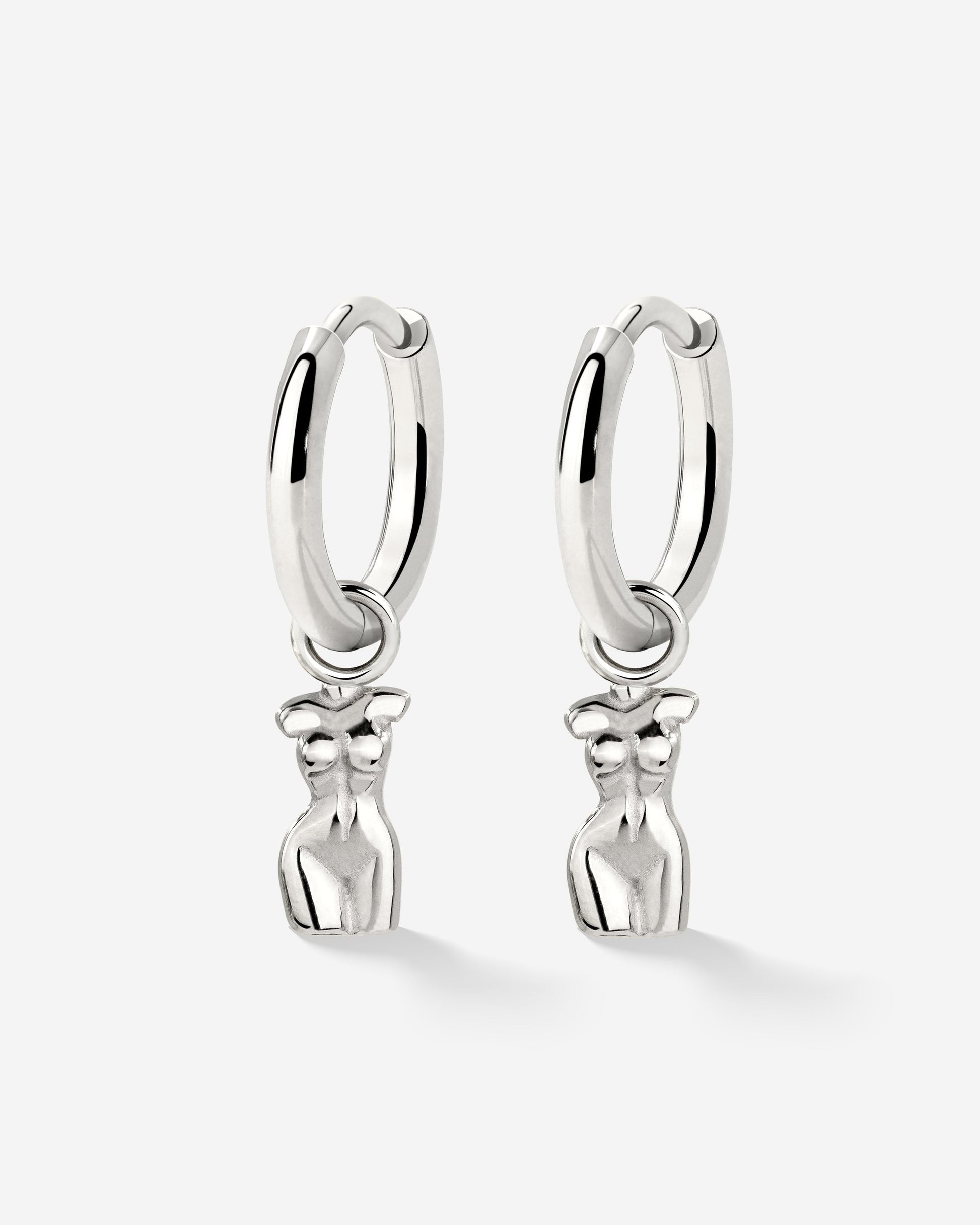 Love Your Body Hoop Set Silber