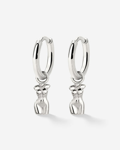 Love Your Body Hoop Set Silber