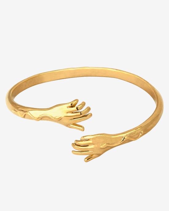 Love Lisa Hug Bangle Gold