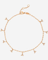 Twinkle Anklet Roségold