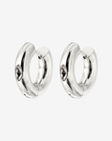 Phat Glowy Hoops Silber