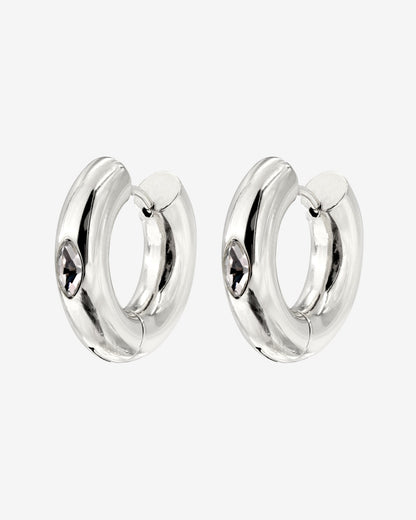 Phat Glowy Hoops Silber