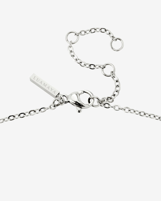 Daisy Choker Silber