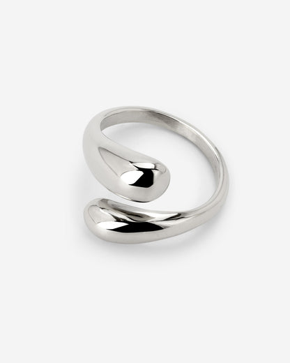 Gentle Embrace Ring Silber