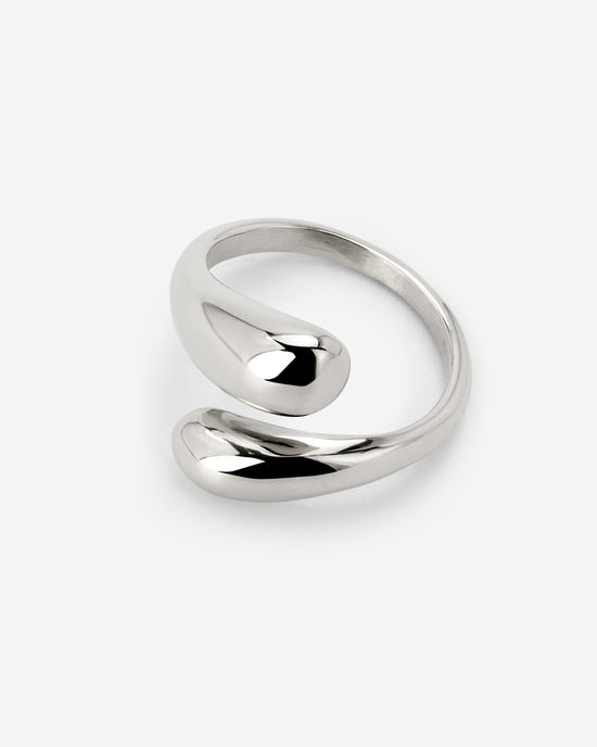Gentle Embrace Ring Silber