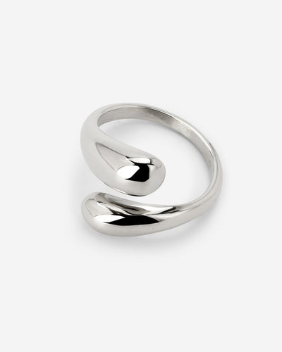 Gentle Embrace Ring Silber