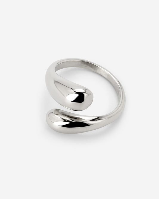 Gentle Embrace Ring Silber