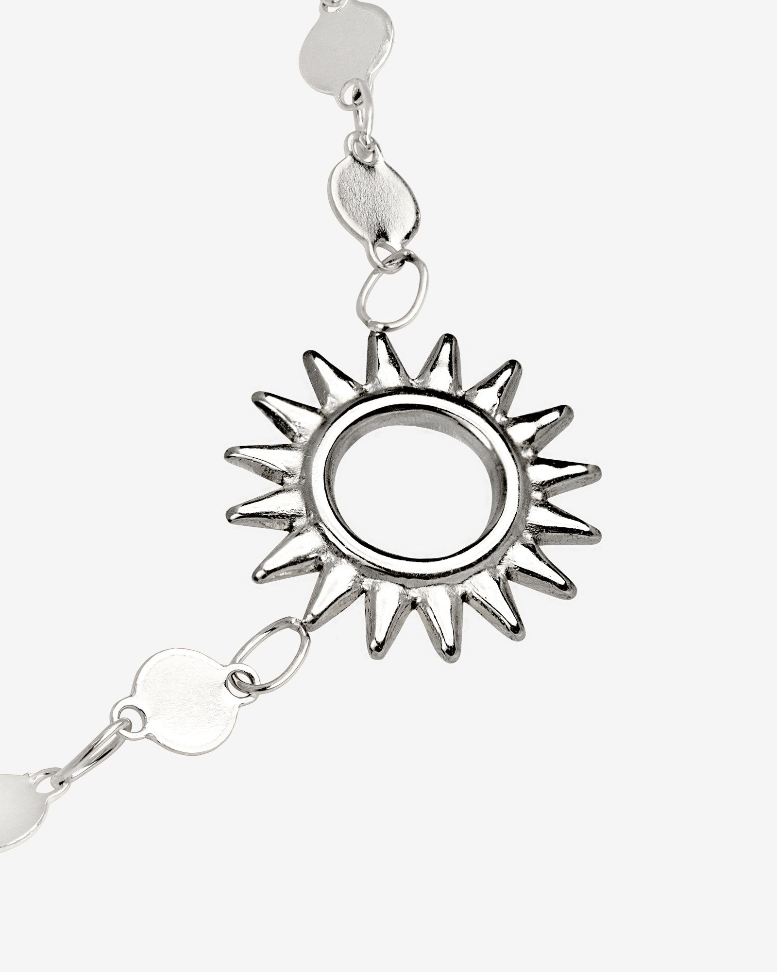 Sunny Side Up Necklace Silber
