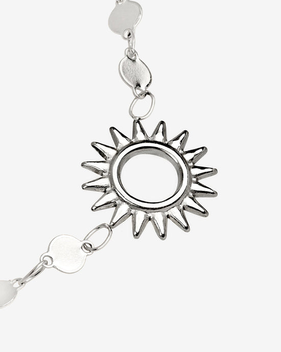 Sunny Side Up Necklace Silber