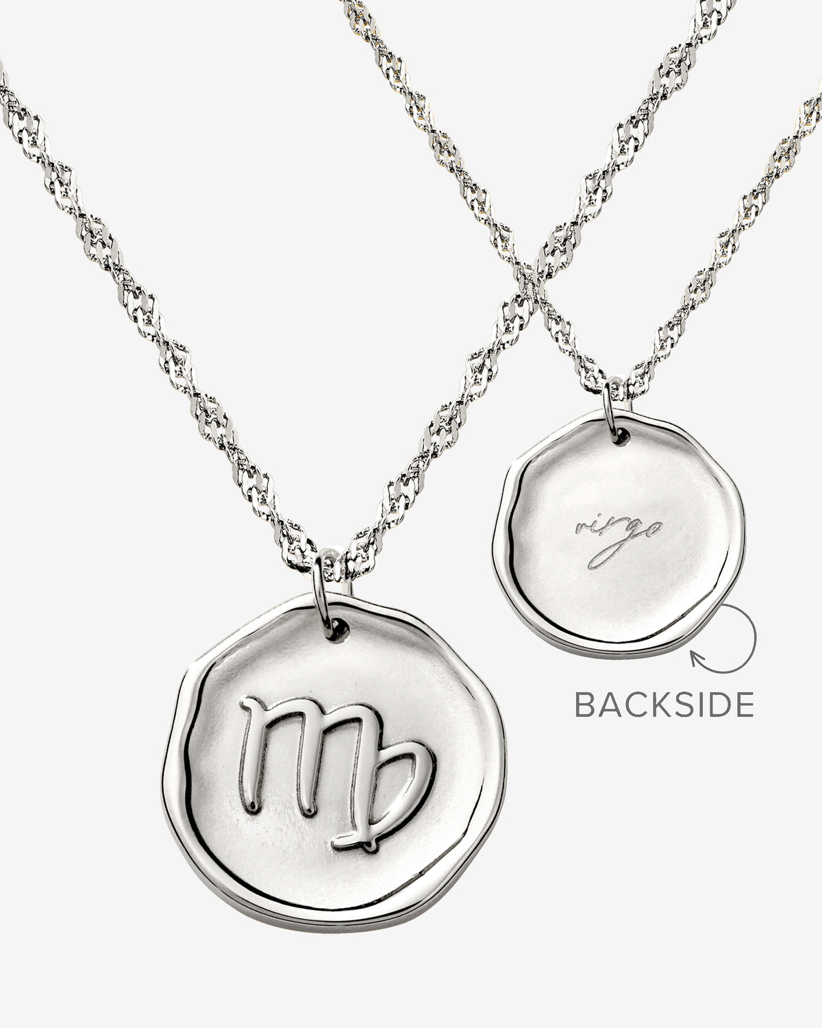 Zodiac Collana - Vergine Argento