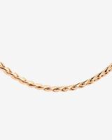 Spiral Links Necklace Roségold
