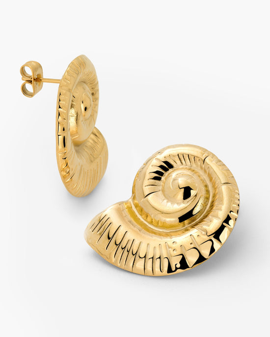 Siren's Spell Studs Gold