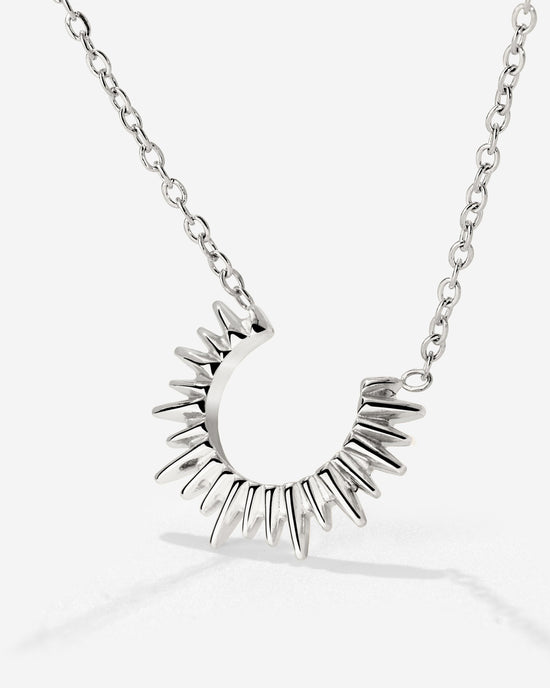 Icicle Necklace Silber
