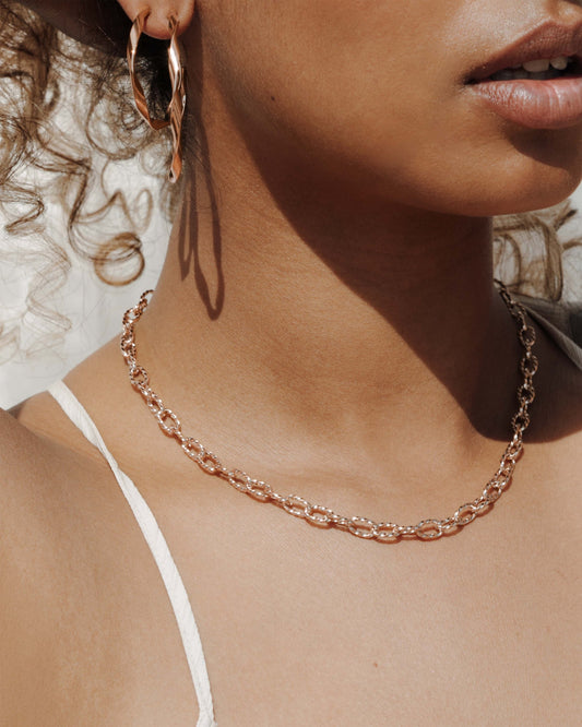 Fantasy Chain Necklace Roségold