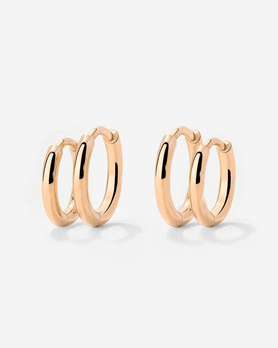 Clean Hoop Bundle Small Roségold