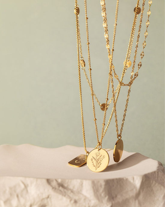 La Féminité Necklace Roségold