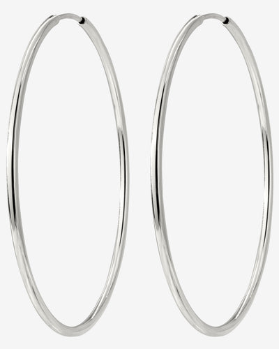 Super Maxi Hoops Silber