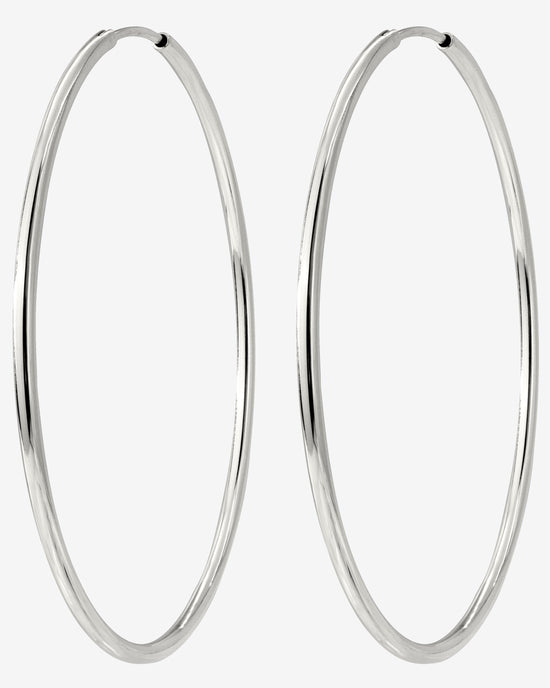 Super Maxi Hoops Silber