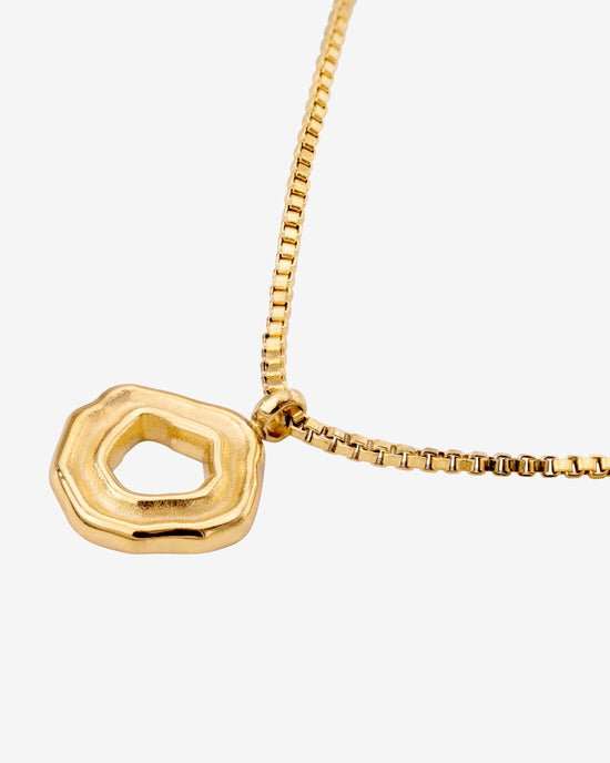 Coastal Charm Necklace Gold