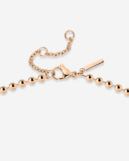 Bubbly Necklace Roségold