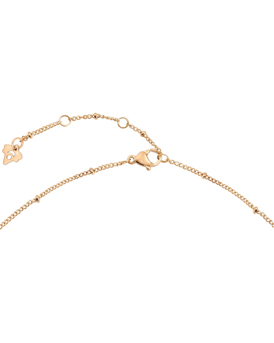 Sunny Beads Necklace Roségold